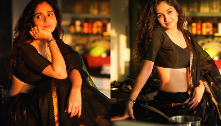 Black saree