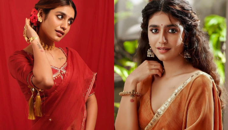Red and Rust Saree