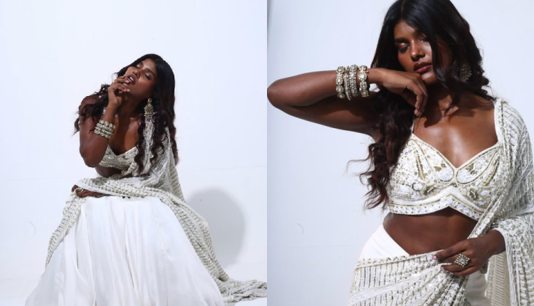 Ivory ethnic wear