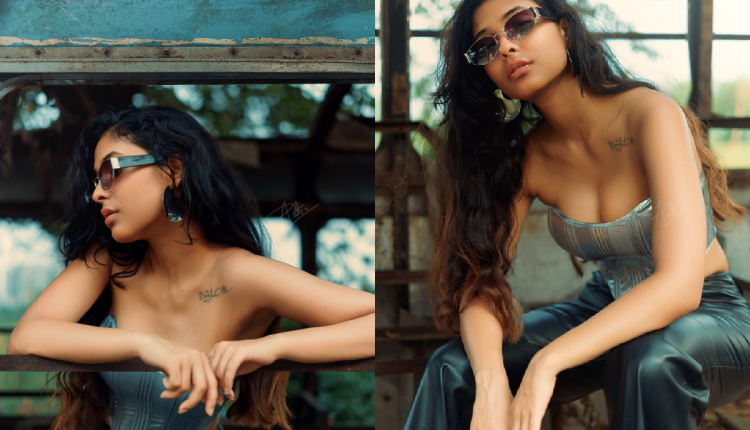 Blue satin outfit ideas