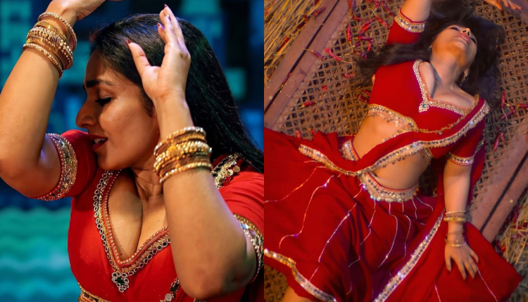 Red Blouse Designs