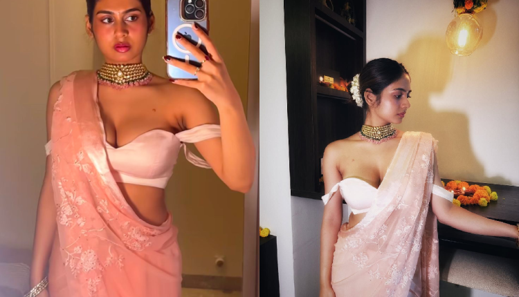 Blush Pink Saree