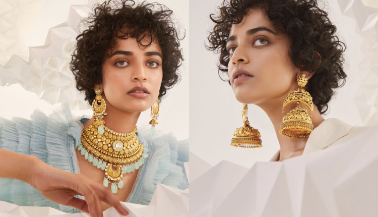 Statement gold jewellery